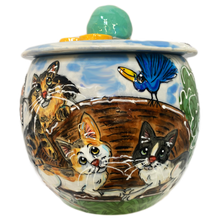 Monarch Butterfly Cookie Jar