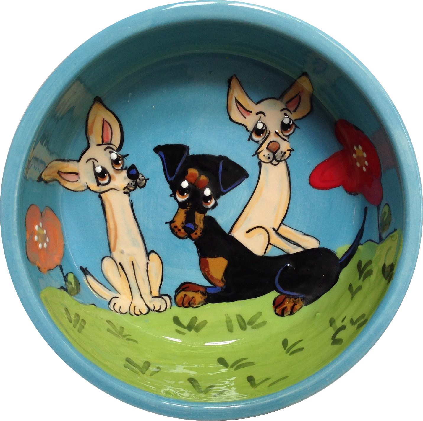 Mini Pinscher Dog Bowl