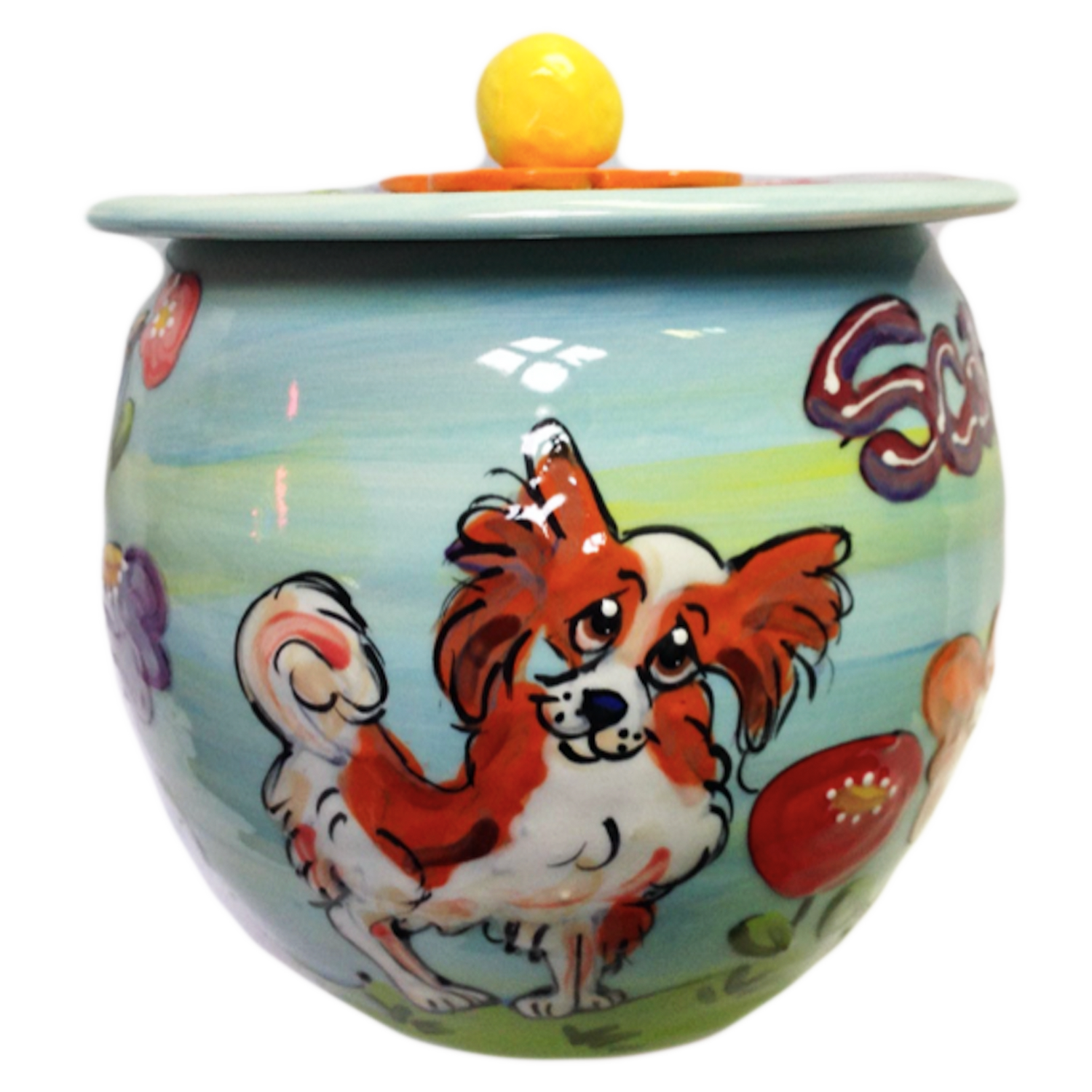 THE BEST TREAT STORAGE CONTAINERS PERSONALIZED WITH PET IMAGE