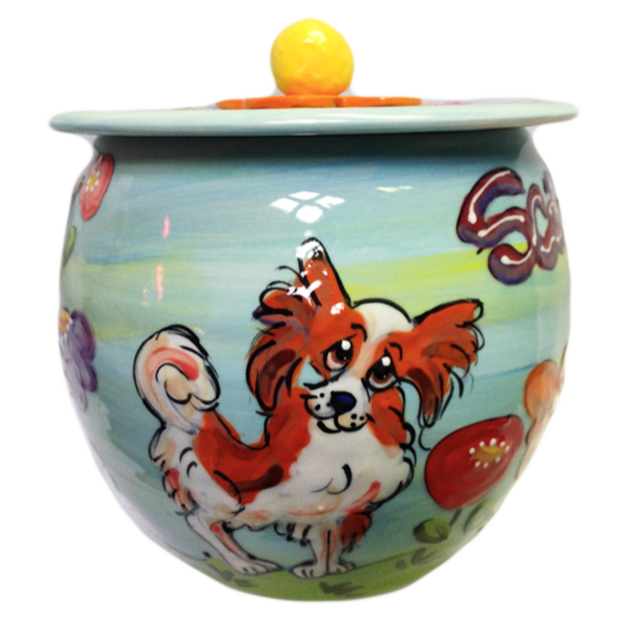 THE BEST TREAT STORAGE CONTAINERS PERSONALIZED WITH PET IMAGE