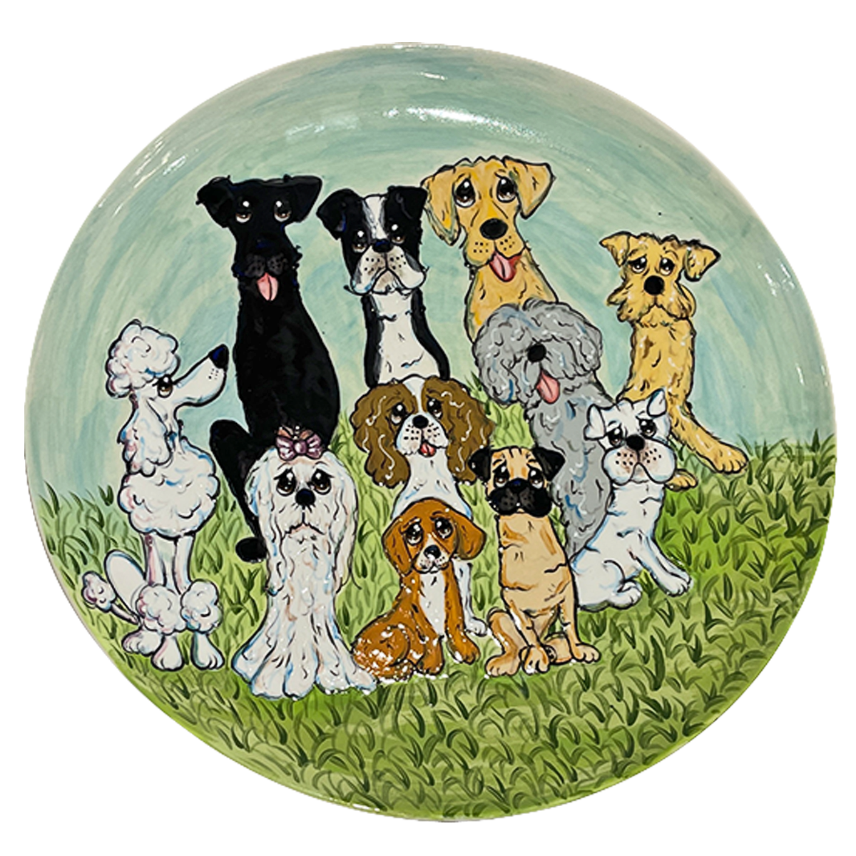 Paw Palz Pose Presentation Serving Platter