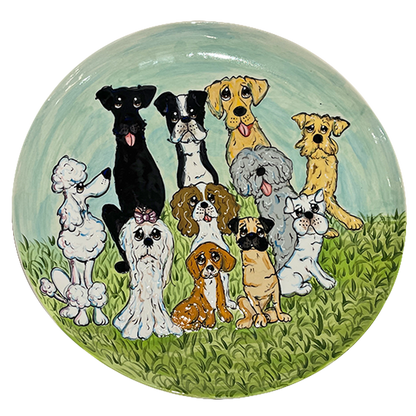 Paw Palz Pose Presentation Serving Platter