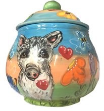 HANDMADE CERAMIC PET URN FROM WWW.FAUXPAWPRODUCTIONS.COM