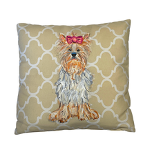 Yorkie Terrier Pillow