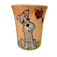 Schnauzer Butterfly Mug