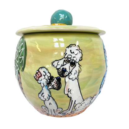 Poodle Cookie Jar