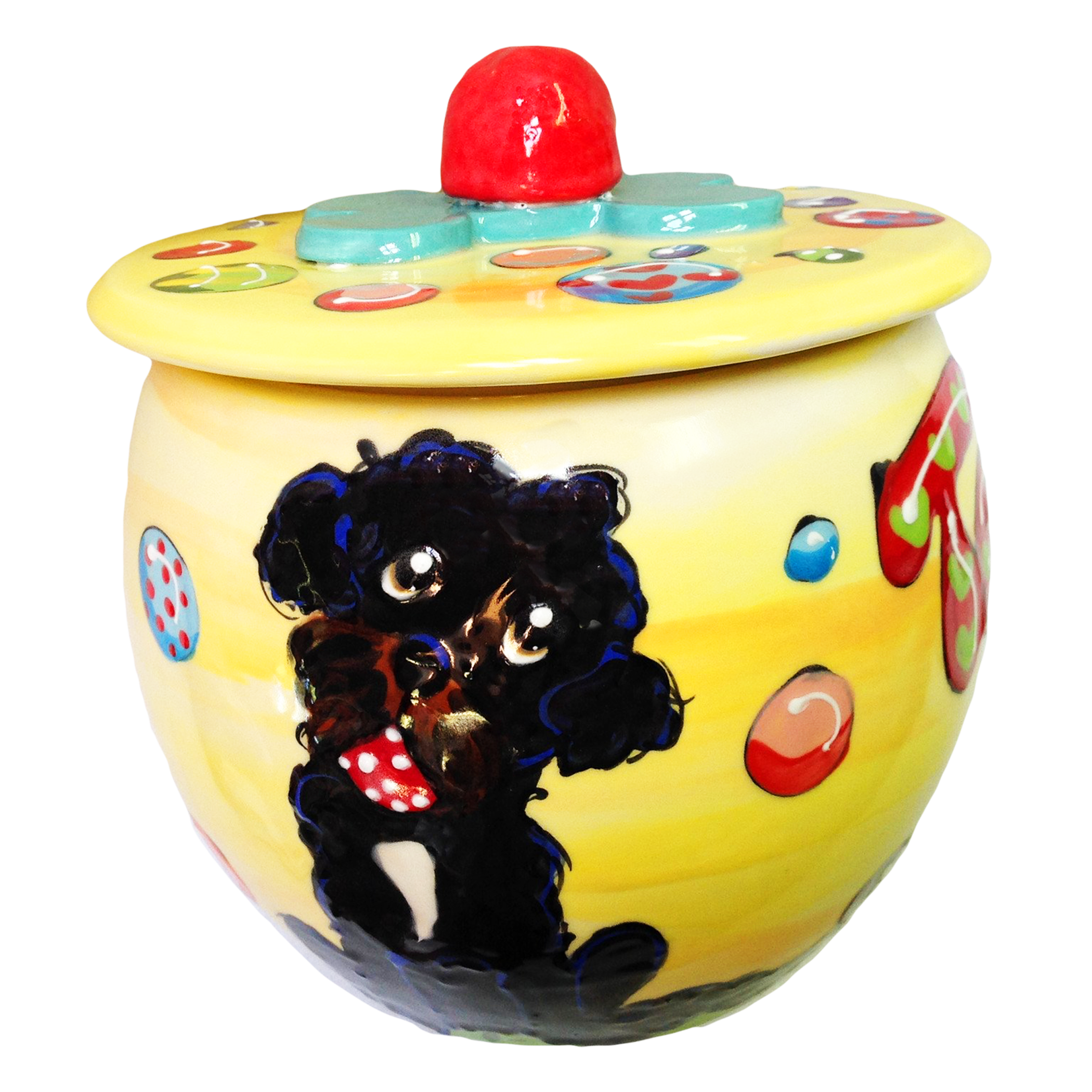 Portuguese Water Dog Treat Jar