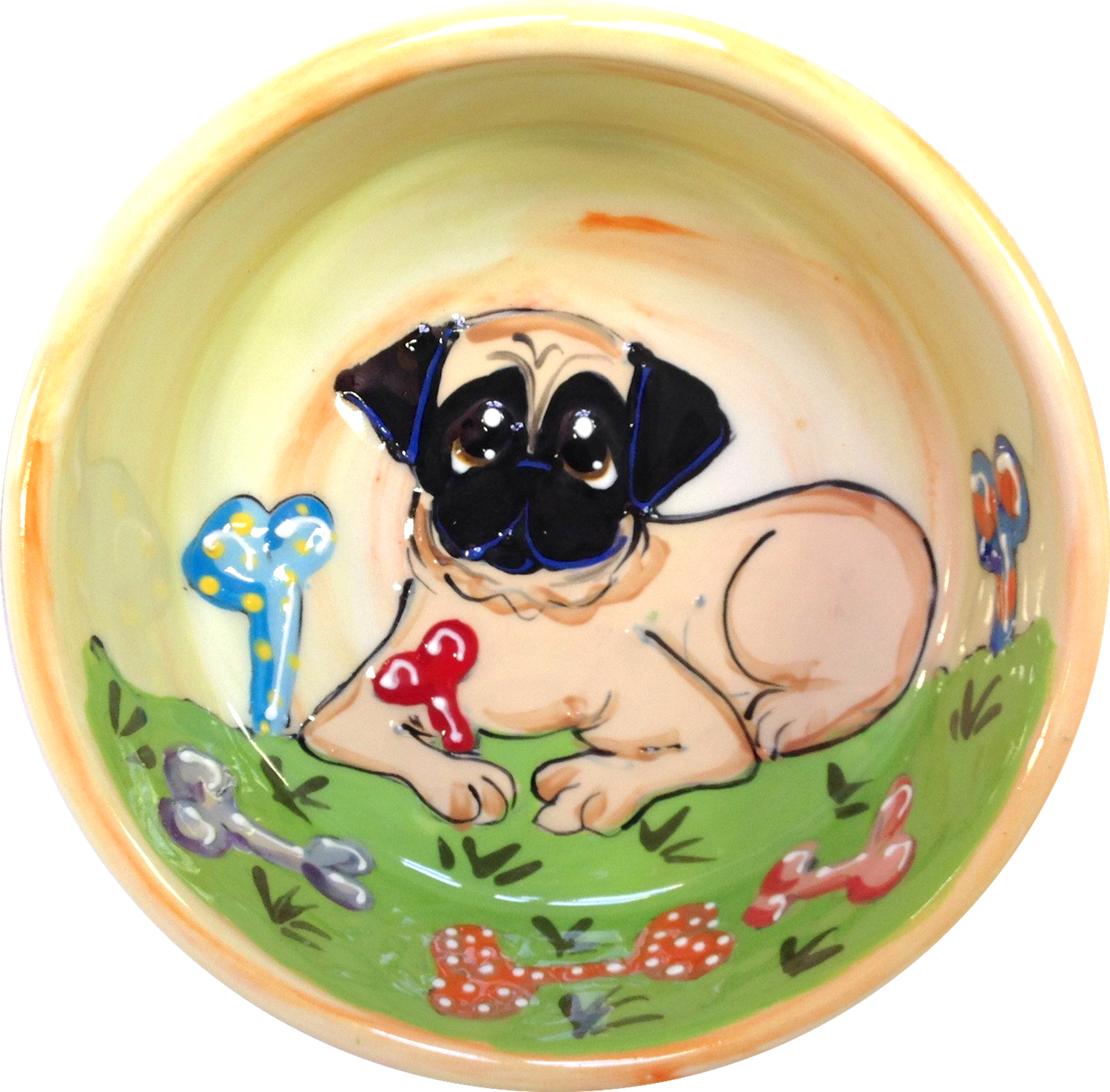 Pug Dog Bowl