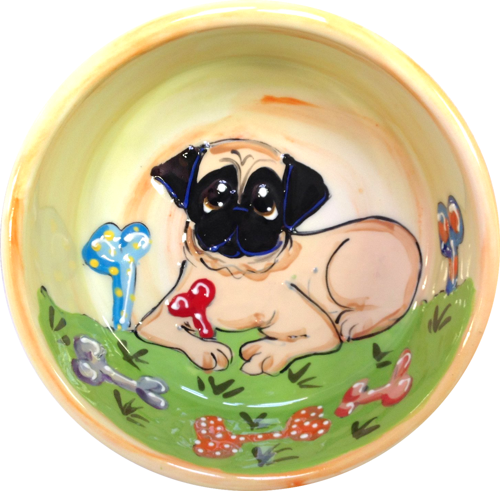 Pug Dog Bowl