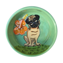 Tropical Pug Bowl