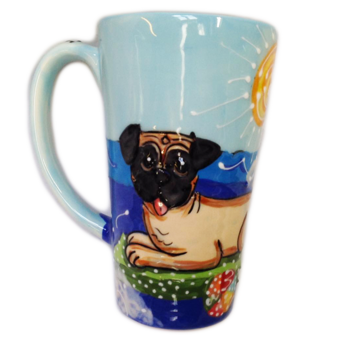 Pug Latte Mug