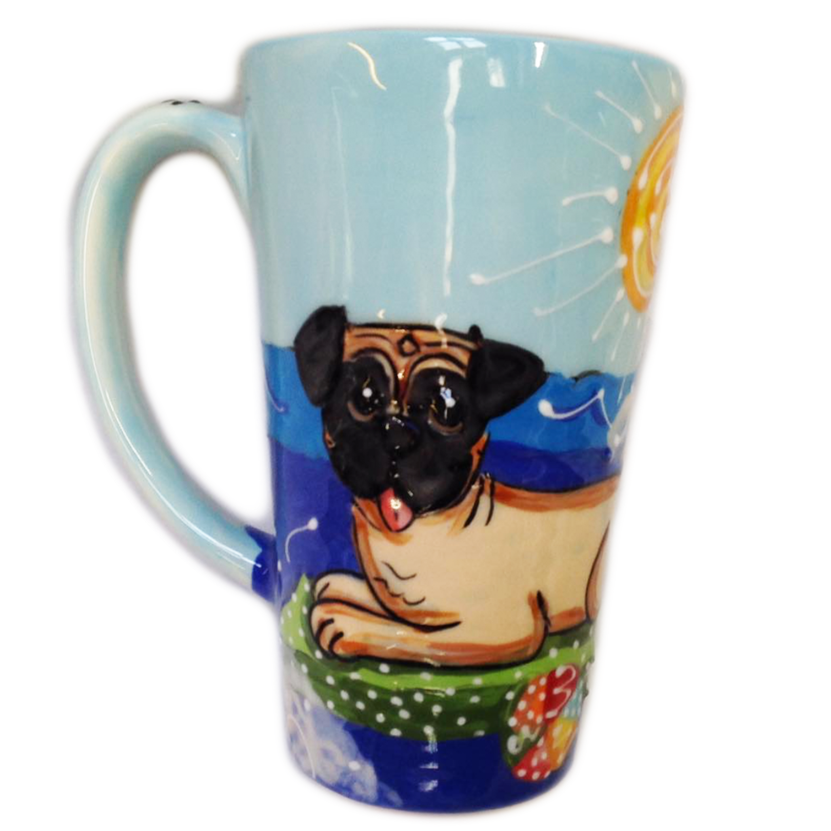 Pug Latte Mug