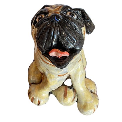 Pug Sculpture