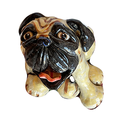 Pug Sculpture