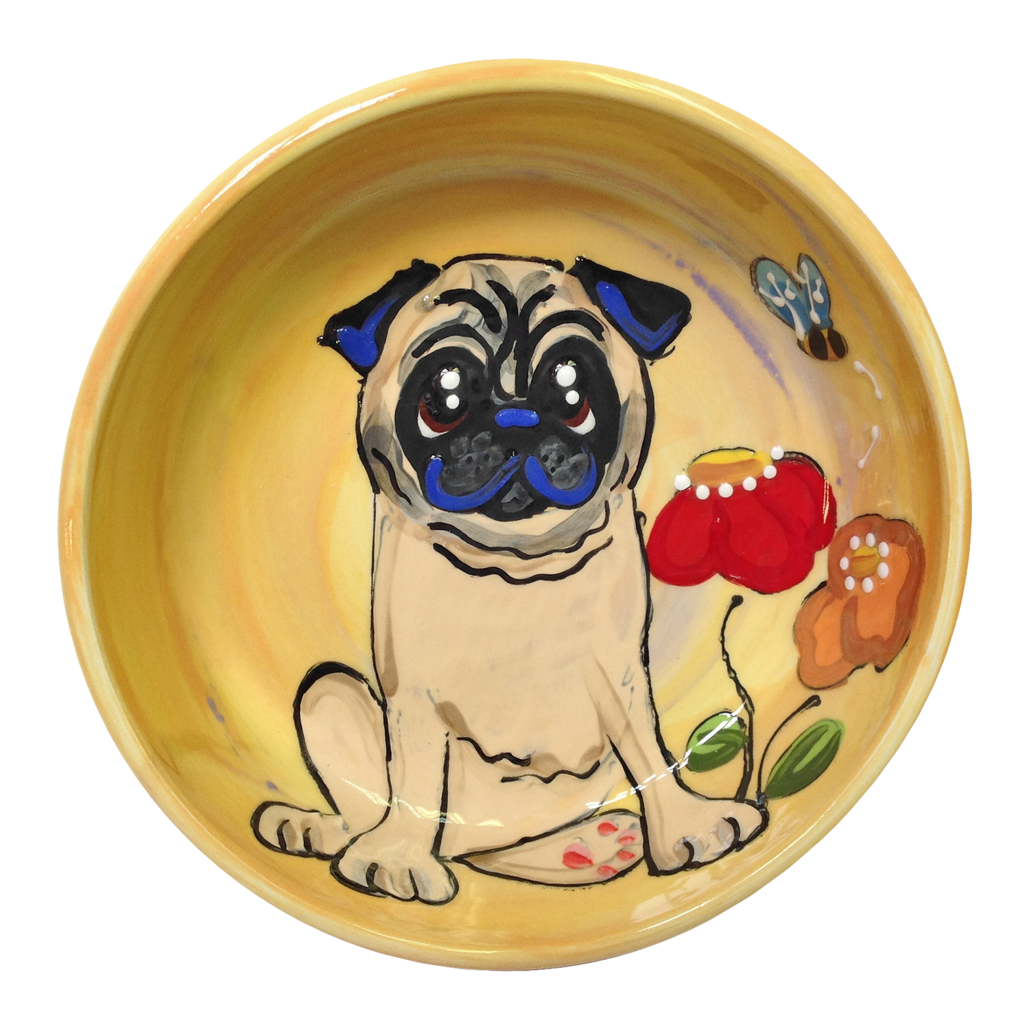 Pug Dog Bowl