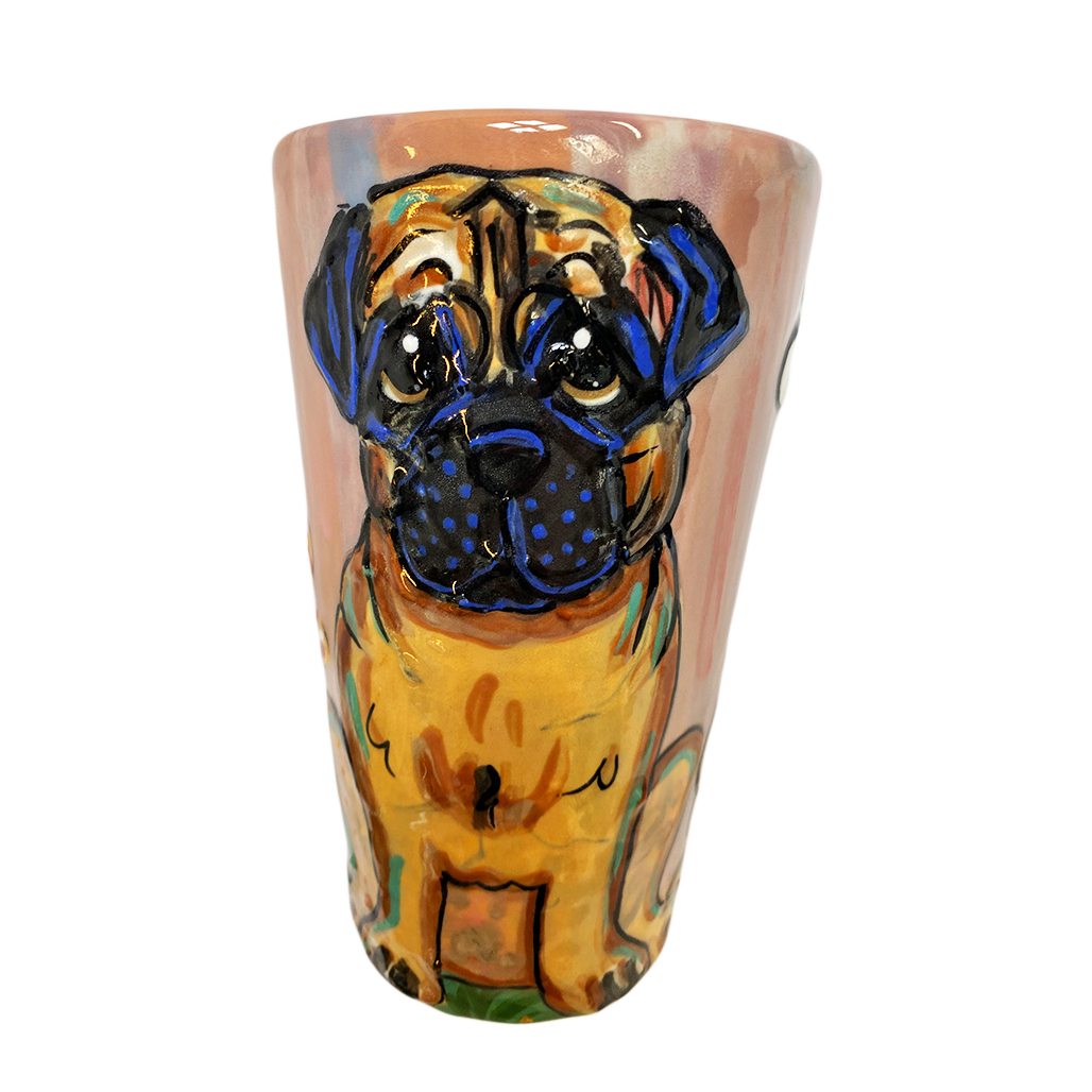 Pug Tall Latte Mug