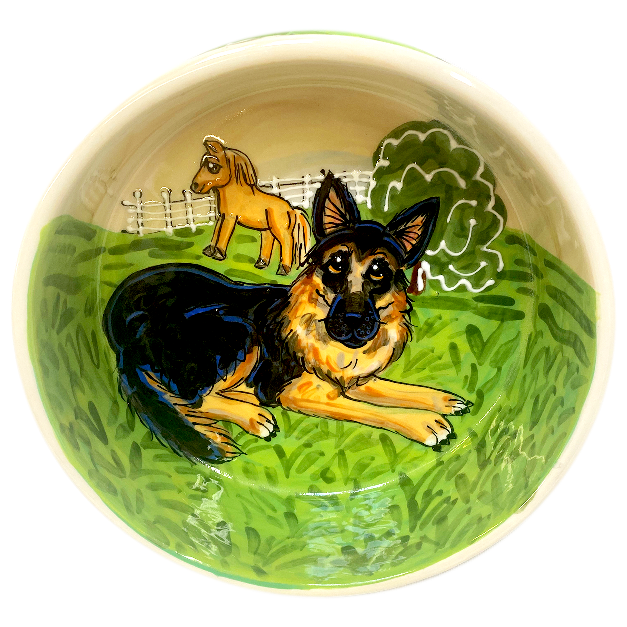 German Shepherd Dog Bowl