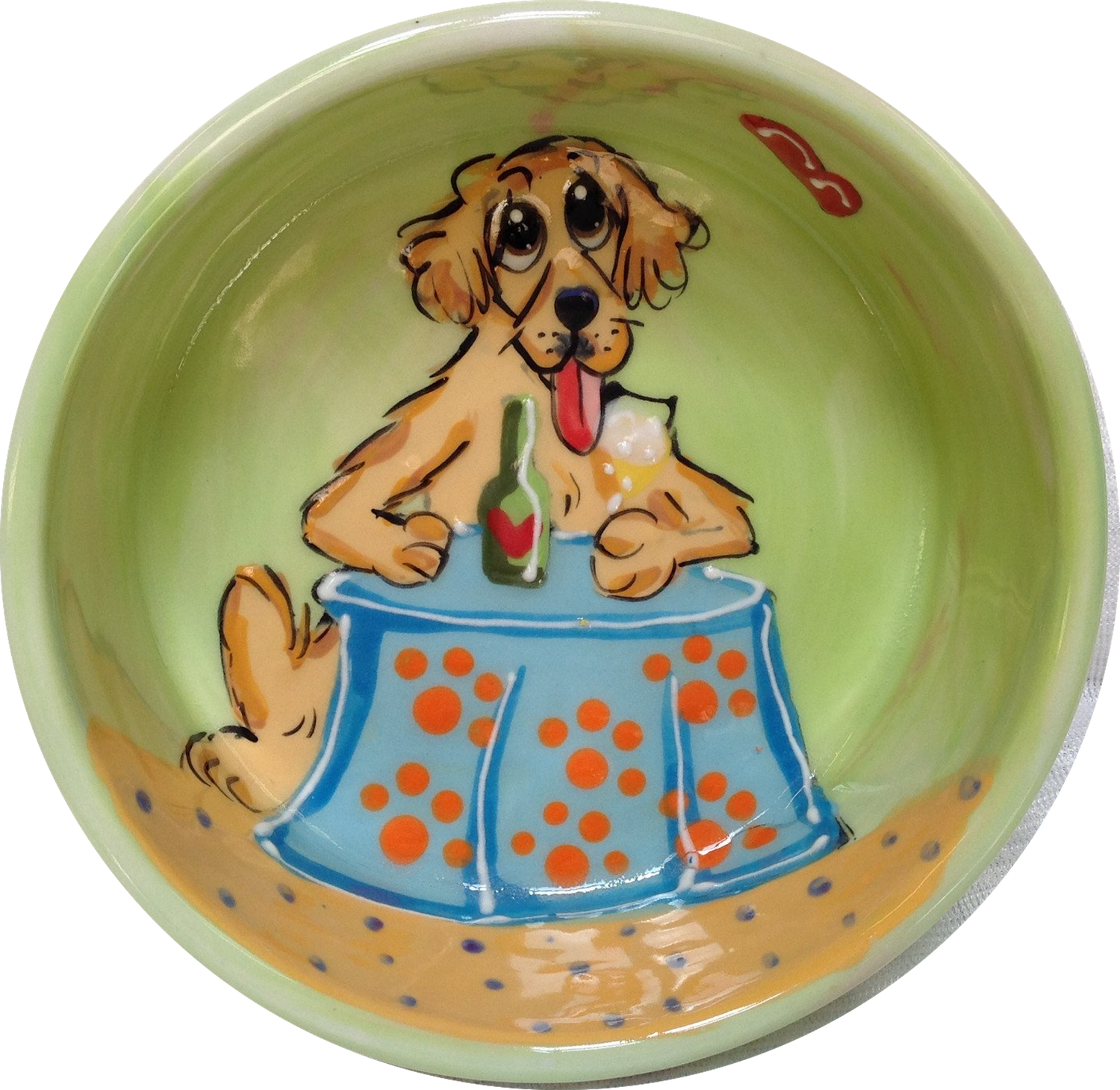 Golden Retriever | Ceramic Dog Bowl