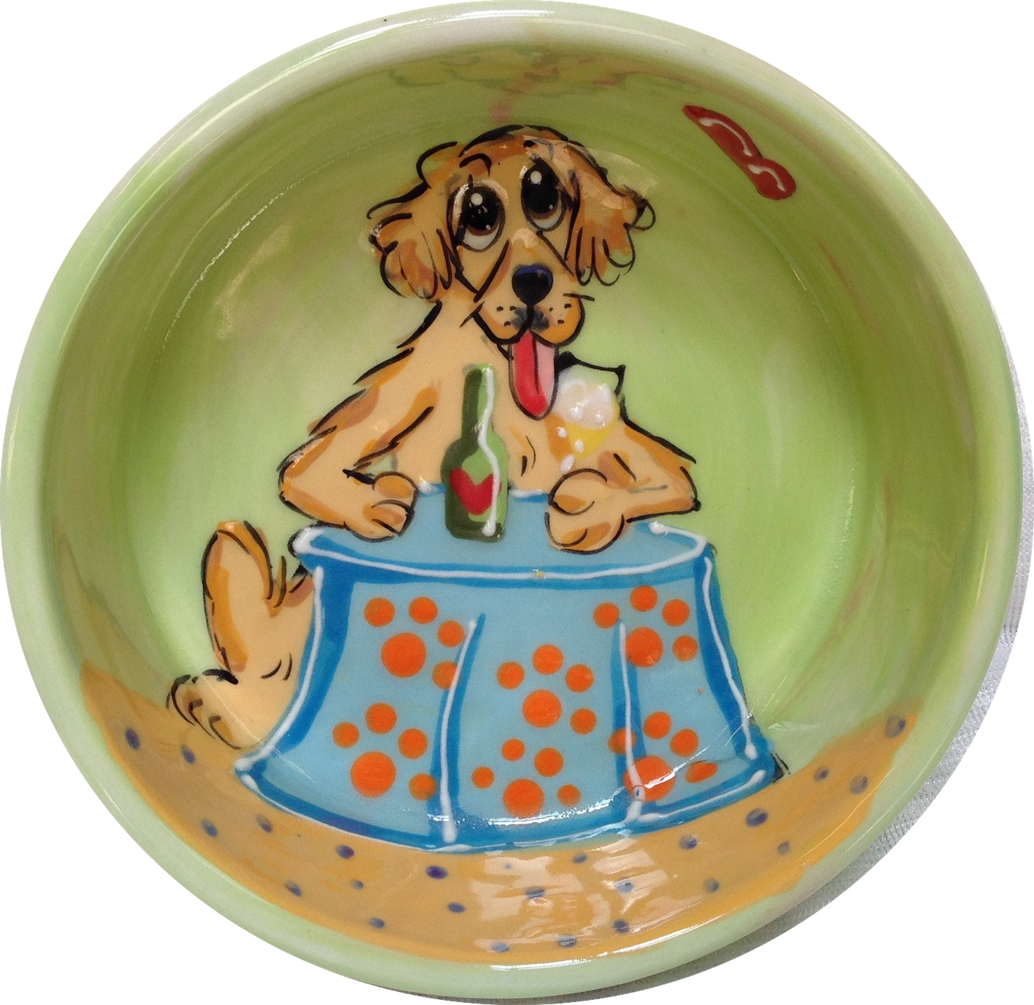 Golden Retriever | Ceramic Dog Bowl