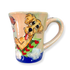 Image of Golden Retriever hand-painted on ceramic coffee mug by Debby Carman