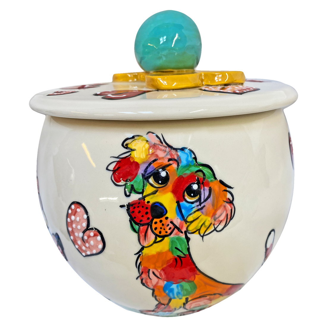 Golden Retriever - Rainbow Palz™ Treat Jar