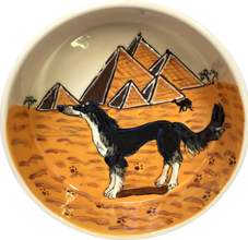 Salukis Dog Bowl