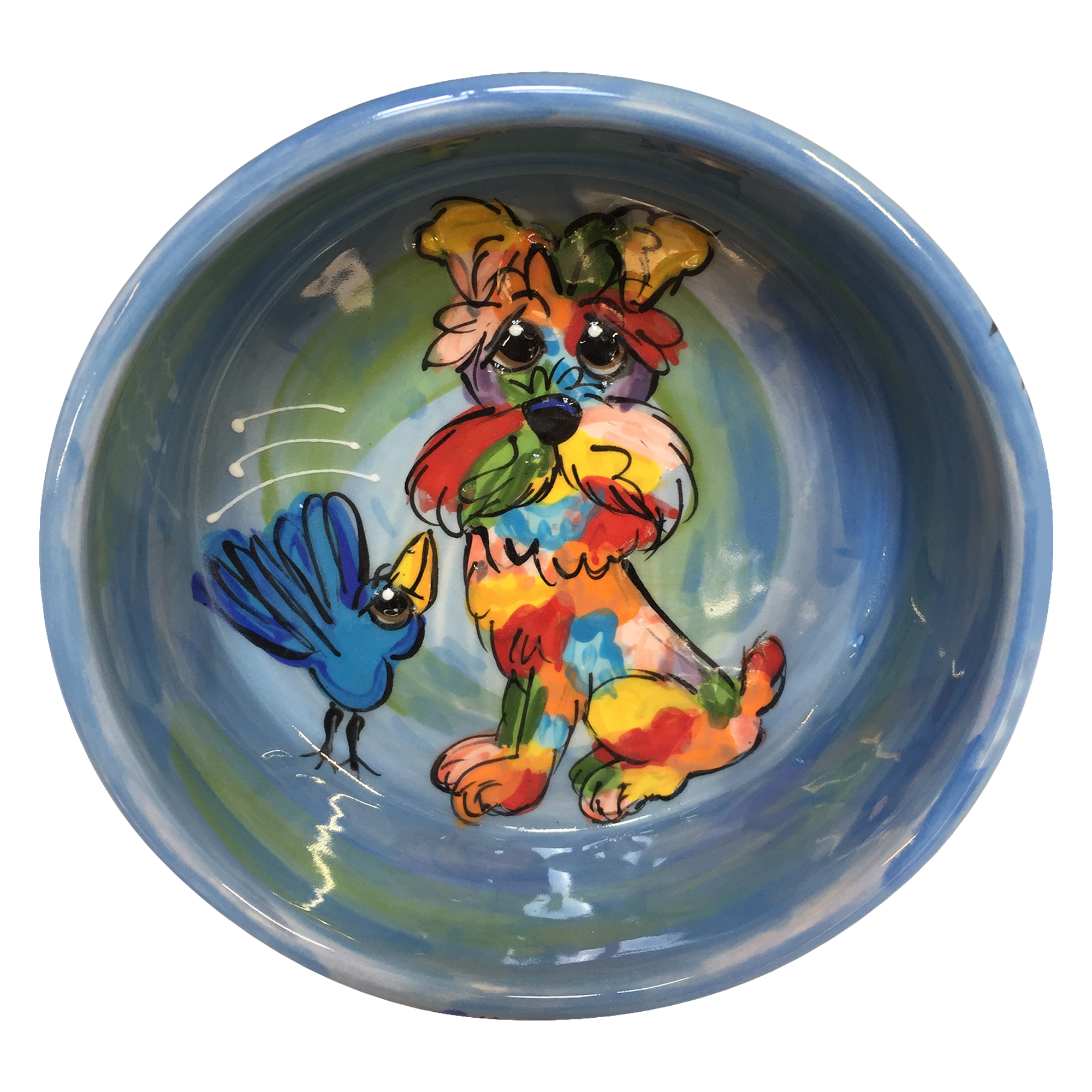 Schnauzer Rainbow Palz™ Bowl