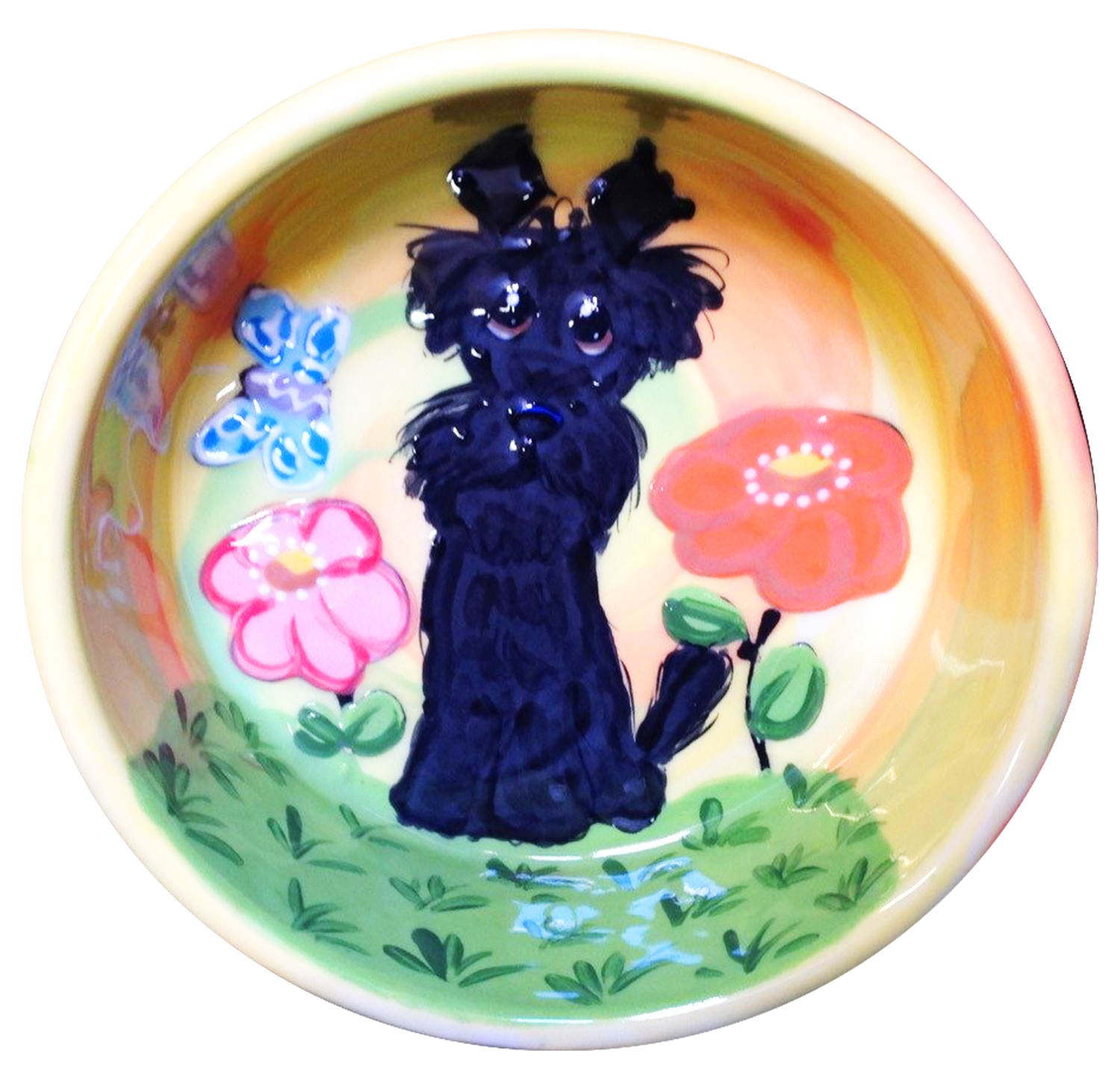 Garden Dream Dog Bowl