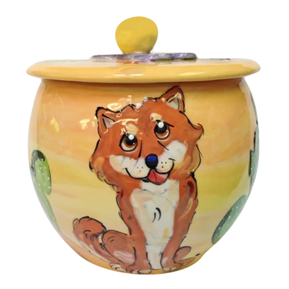 Shiba Inu Treat Jar