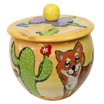 Shiba Inu Treat Jar