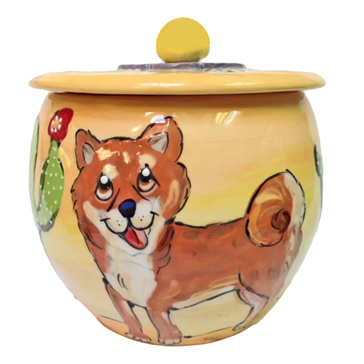 Shiba Inu Treat Jar