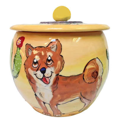 Shiba Inu Treat Jar