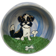 Shih Tzu Food and Water Bowl Set