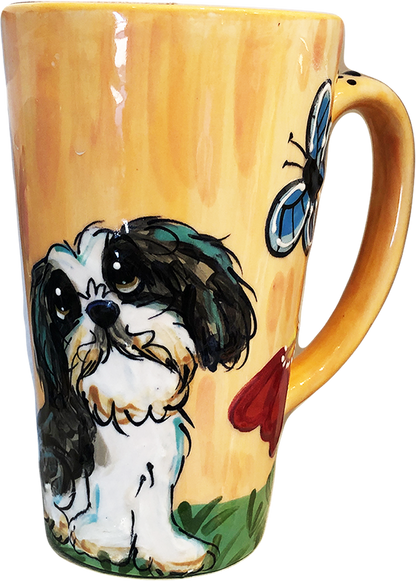 Shih Tzu Dog Mug Set