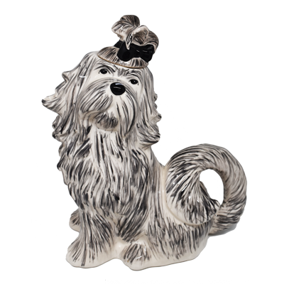 Blue Sky Shih Tzu Tea Pot