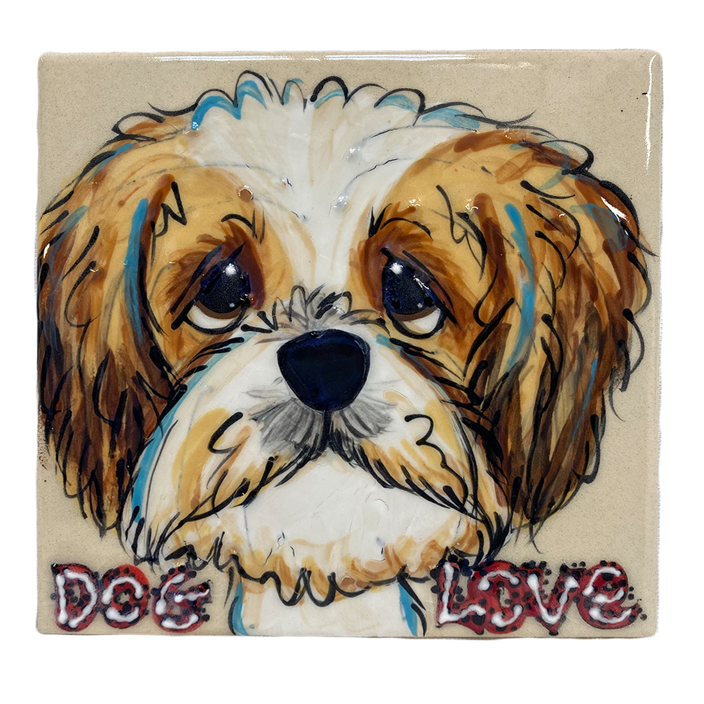 Shih Tzu Tile