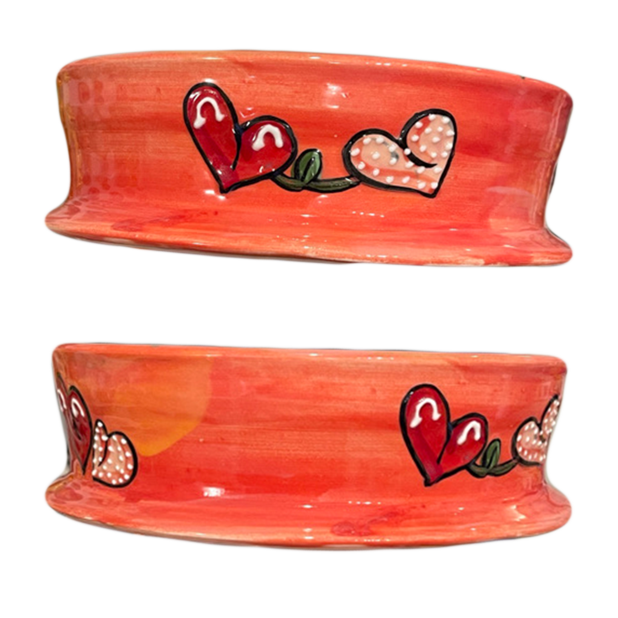 Spottin Dachshund | Ceramic Dog Bowl