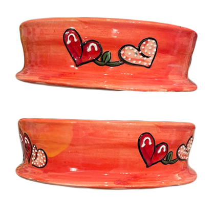 Spottin Dachshund | Ceramic Dog Bowl