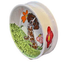 Springer Garden Delight - Hand painted by Debby Carman