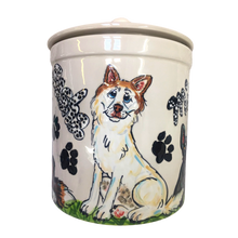 Siberian Husky Treat Jar