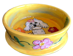Sugar Pippin' | Maltese | Dog Bowl
