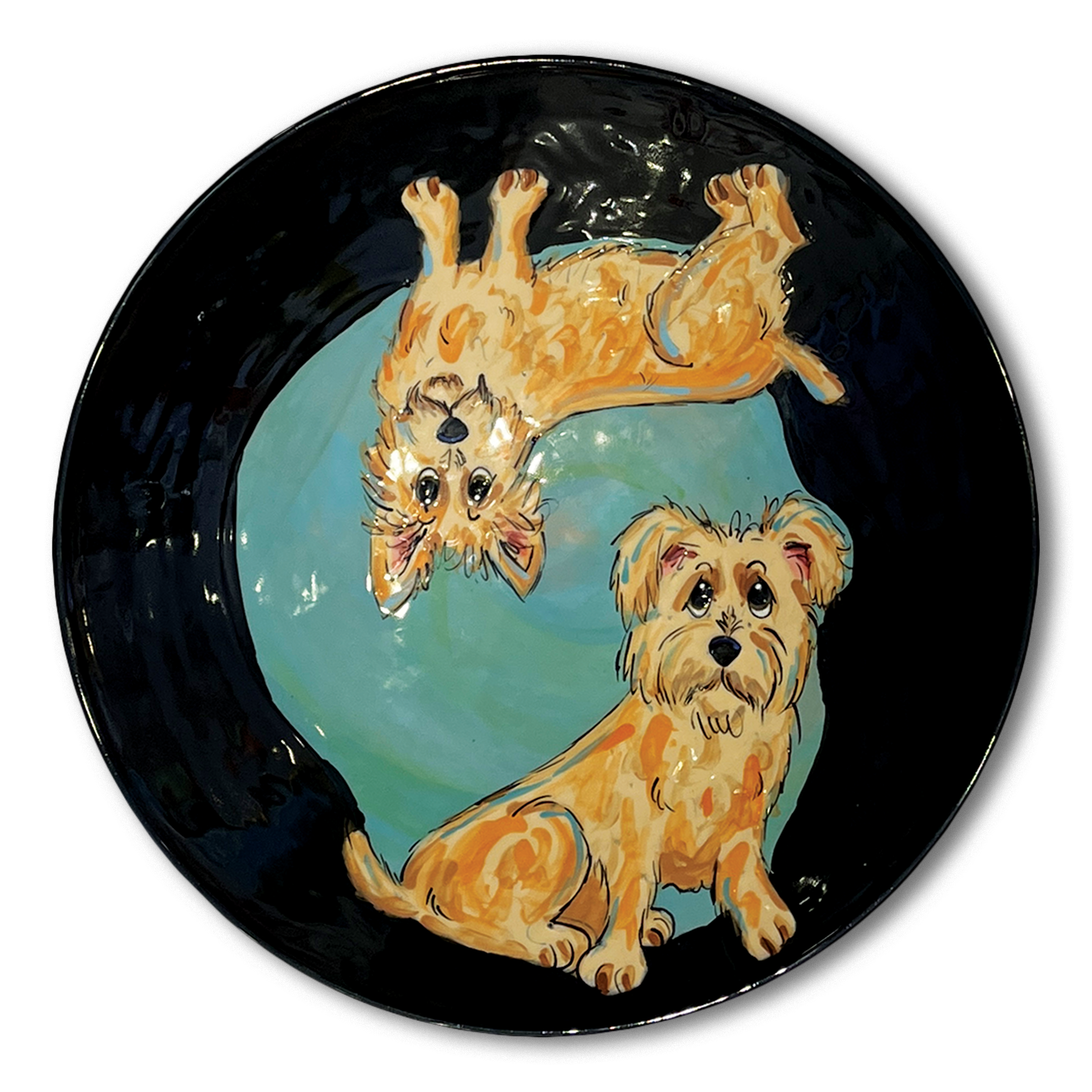 Terrier Serving Dish