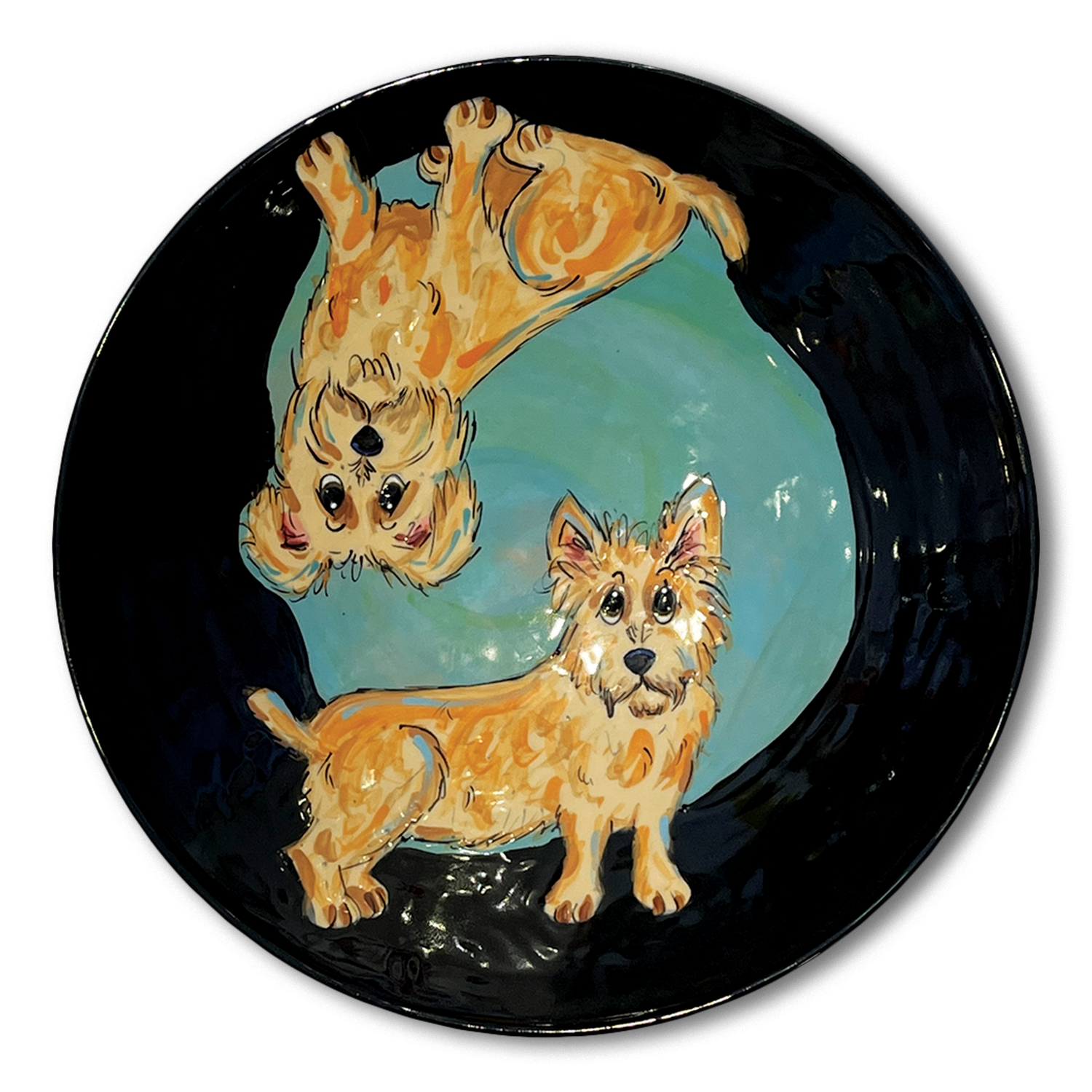 Terrier Serving Dish