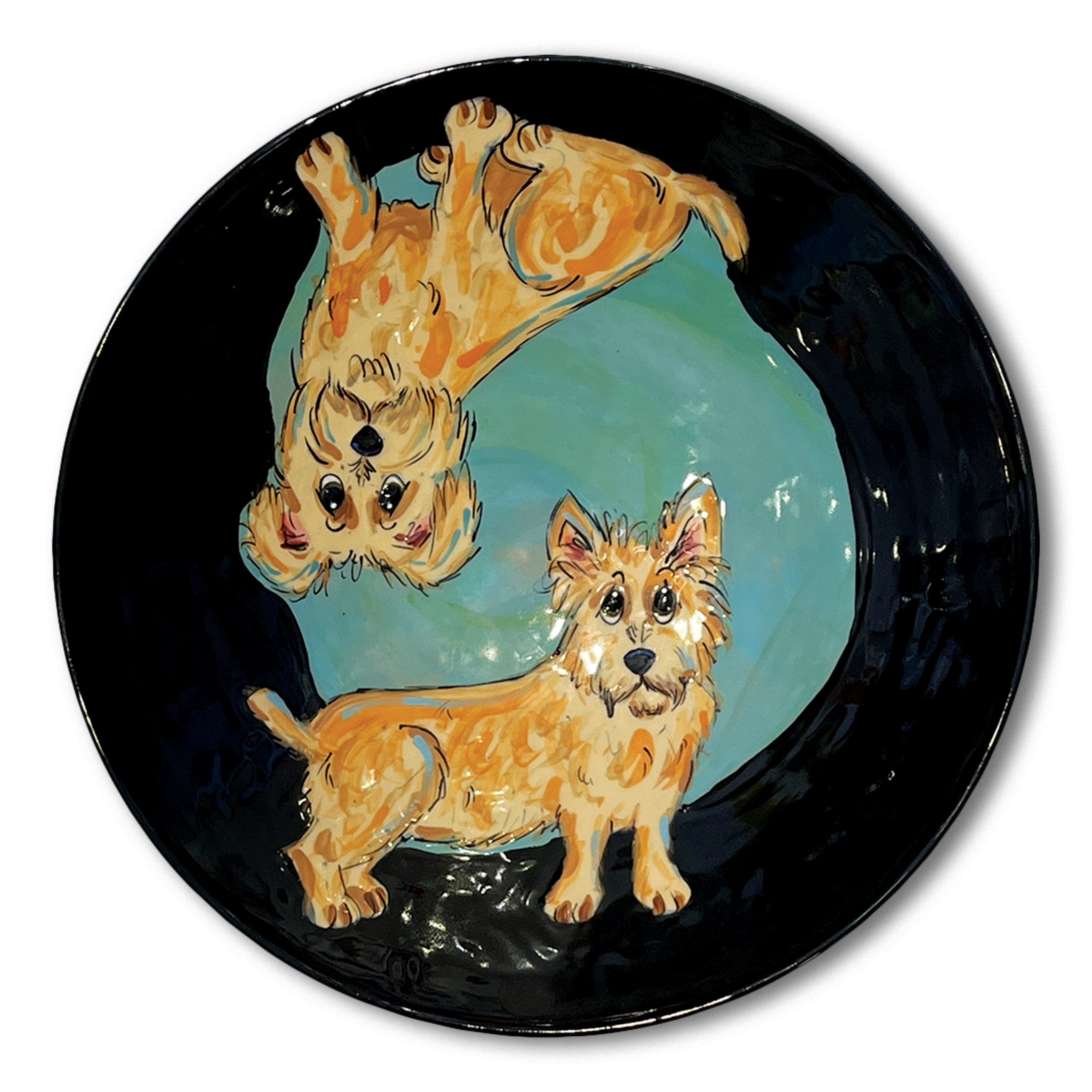 Terrier Serving Dish