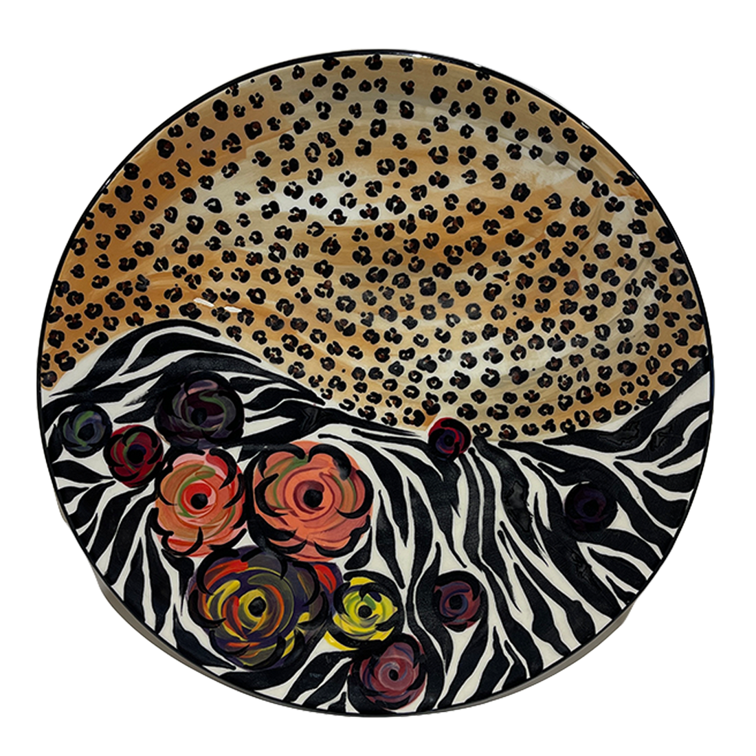 Tiger Liony 14&quot; Serving Plate