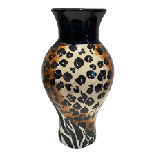 Tiger Liony Ceramic Vase