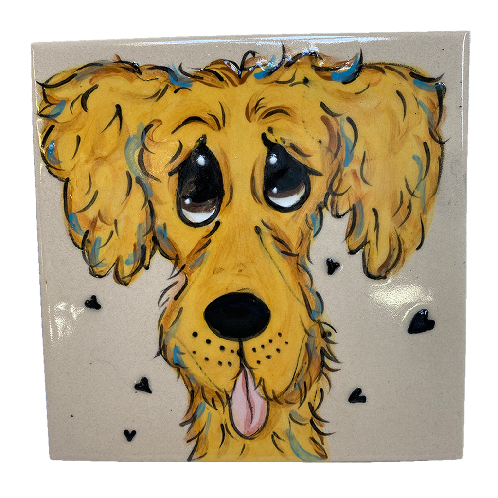 Dog Fun Tile Personalized Decorative Mounted Tile Wall Decor | Faux Paw – Faux Paw ...