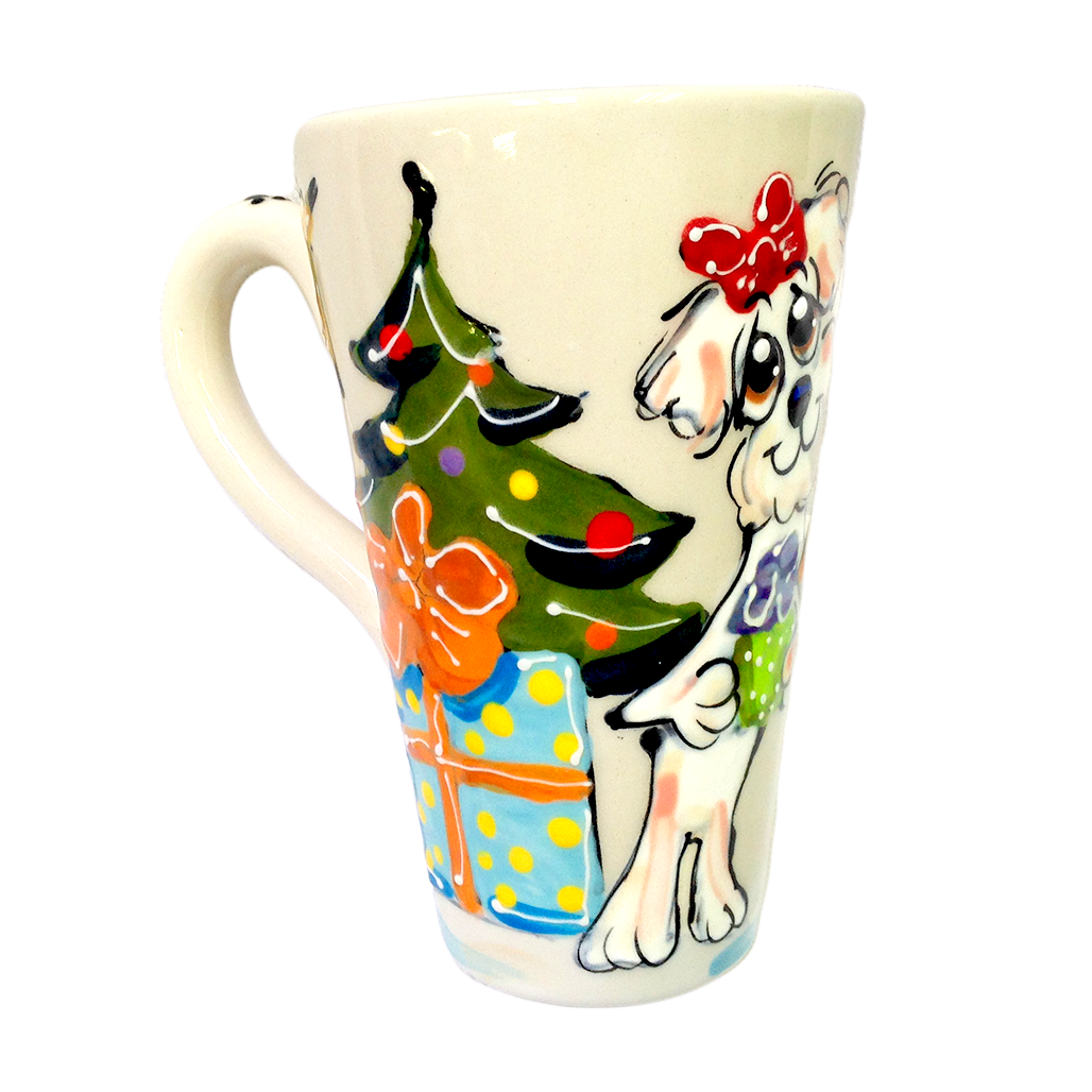 Twinkle Tree Latte Mug - Holiday Pet Mugs