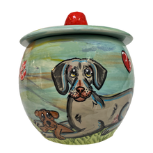 Weimaraner Cookie Jar