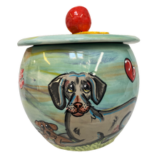 Weimaraner Cookie Jar
